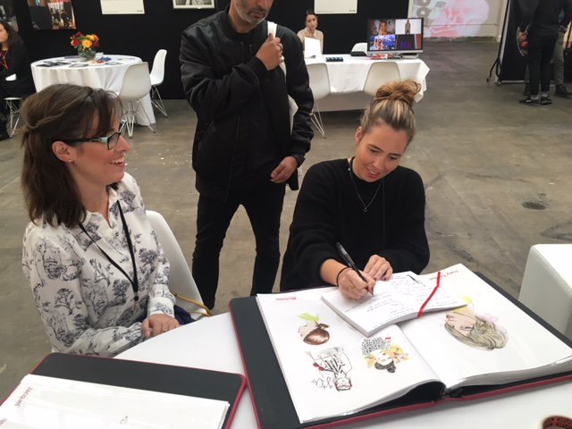 _illustrationX's tweet photo. @JABissett doing a bit of live drawing of our agents and guests today at #ConnectionsLondon #LeBook https://t.co/hVC3wMGbC0