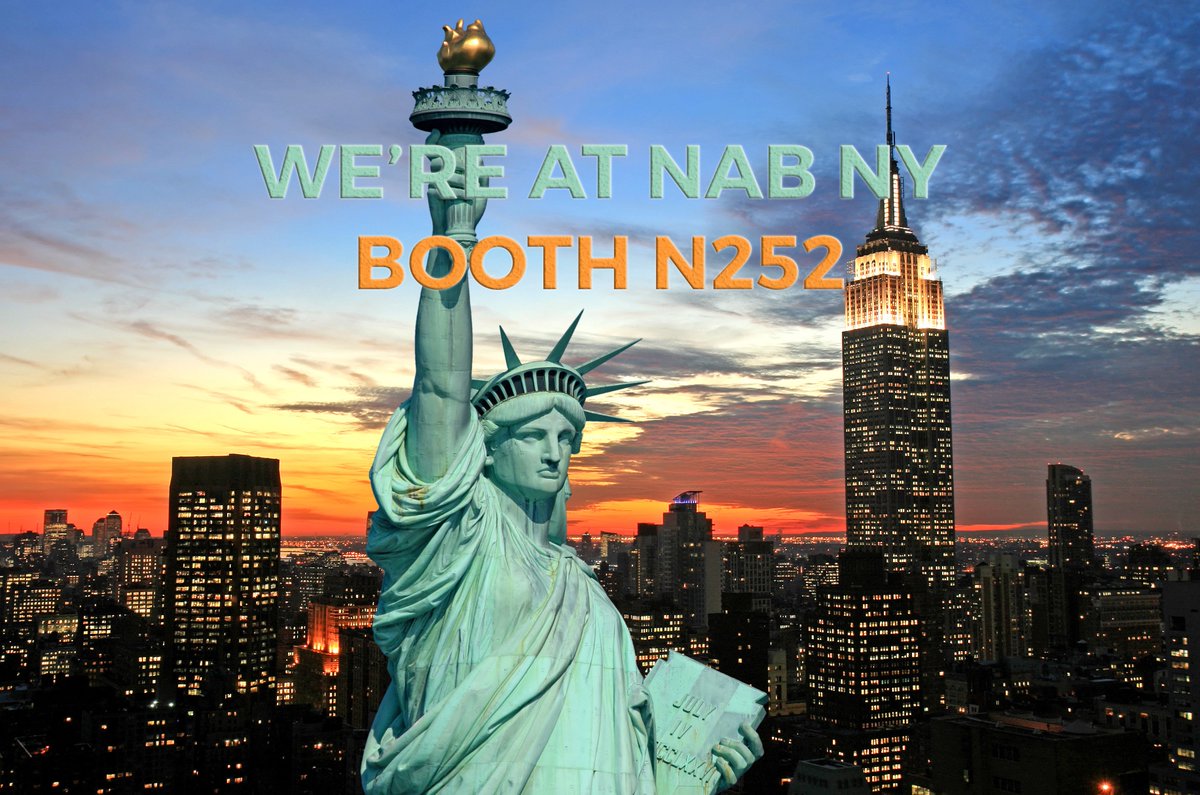 Go9Solutions's tweet photo. We'd love to meet you at NAB NY! Stop by Booth N252 and say hi :) https://t.co/5zZXbxd2MA