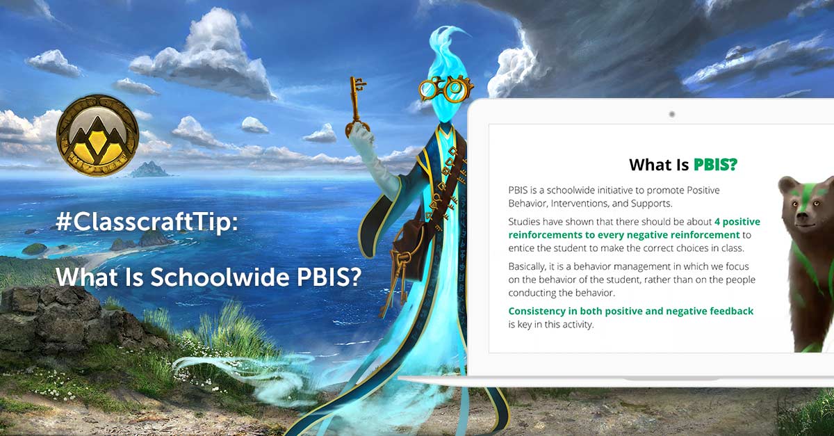 classcraftgame's tweet photo. In this week's #ClasscraftTip, Teacher @lemkeka coaches us on using Schoolwide PBIS.

Watch the whole video here -> https://t.co/vpOux2npwy https://t.co/xYaT2N1mLn