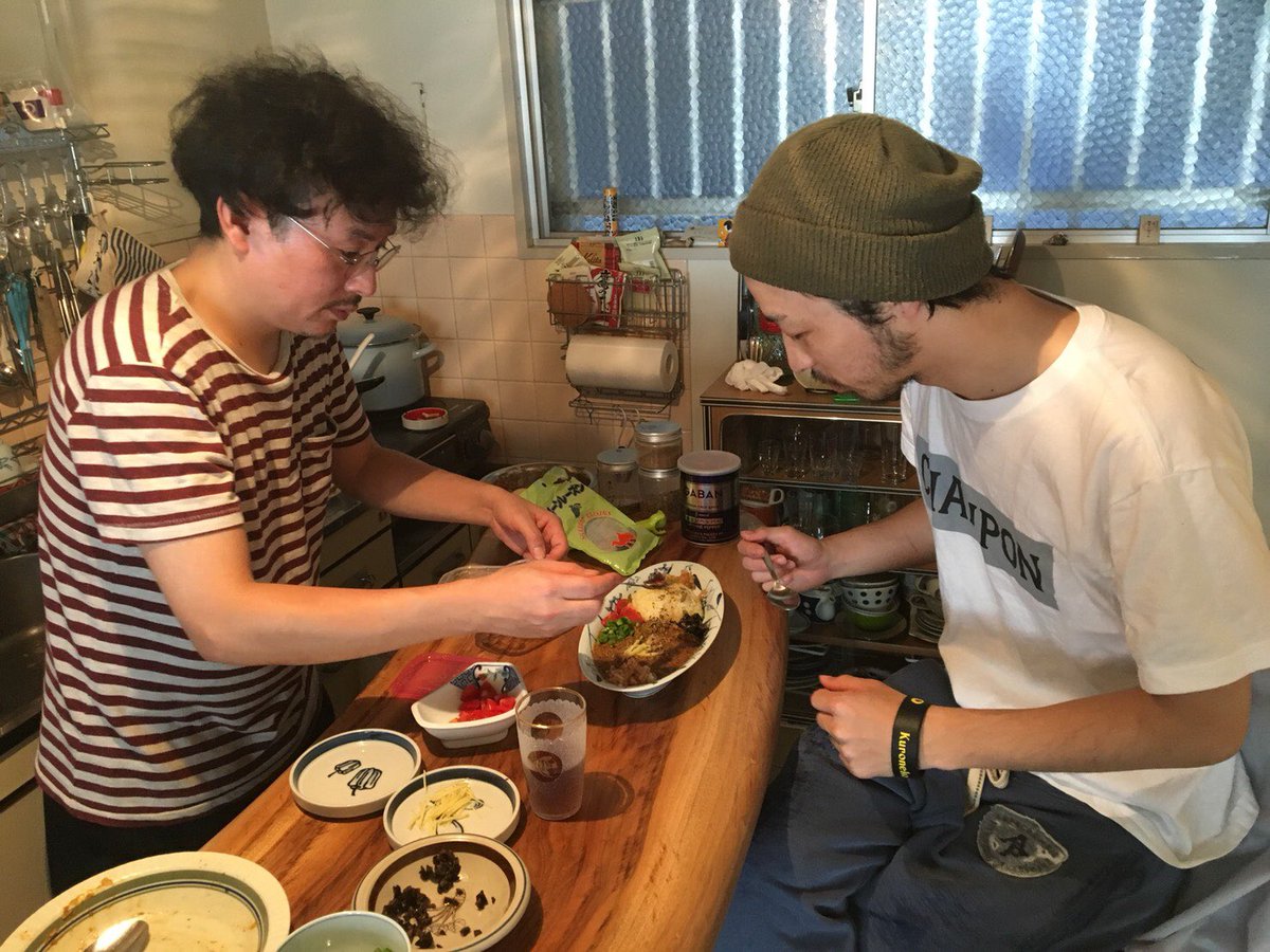 Iriko アマガミフード 加藤小判 スパイスカレー 福岡の先輩 福本さん 白 星 The Shitms お手製の本格スパイスカレー 出張カレー販売では バンドマンやお客さんに大評判です こちらは試食会での様子 当日はアマガミ仕様のカレーになるみたい