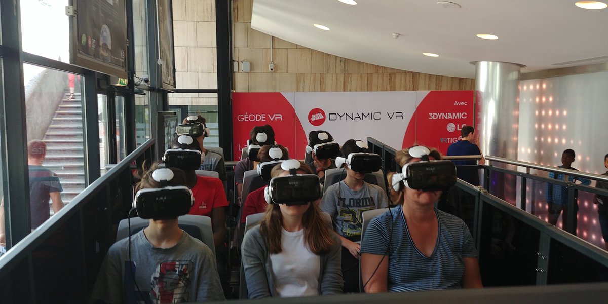 LaGeodeVR's tweet photo. Vivez une incroyable session du Défi de l'Aigle dans notre zone #DynamicVR ! https://t.co/DvKZ0TXifs https://t.co/KRet8aA1Ka