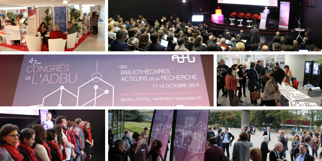 LILLIADlci's tweet photo. Le congrès #ADBU2017 à Lilliad c'est (presque) fini, ce fut un plaisir de vous accueillir pendant ces trois journée, à très bientôt :) https://t.co/Bhg1wciZE5