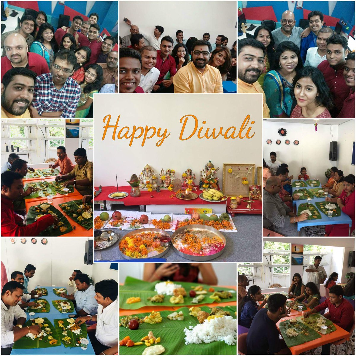 NinadChhaya's tweet photo. #Diwali celebrations at @WITSInteractive . Wishing everybody a very happy and safe Diwali from all of us at @WITSInteractive @GoPhygital @createid8 &amp; #BlackPepper. #HappyDiwali https://t.co/R5qgFTBiN4