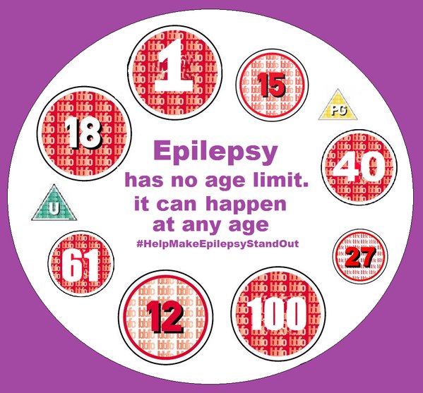 EpilepsyHackney's tweet photo. Help to raise the awareness #Epilepsy

#HelpMakeEpilepsyStandOut
#EpilepsyAwareness
#Health https://t.co/LvwOuKNgvM