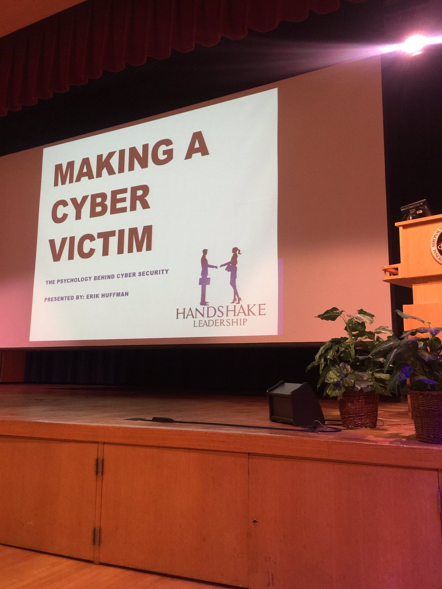 ErikJHuffman's tweet photo. Thank you to @NASAGoddard and @FBCinc for the opportunity to speak the Cyber Security Expo! I had so much fun! #HandshakeLeadership https://t.co/wI2ShsVQQy
