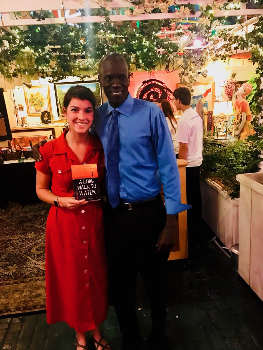 mc_hilary91's tweet photo. Met Salva Dut, who signed book for my 7th grade ELA class @lcimspanthers https://t.co/BcrDzuXZD3