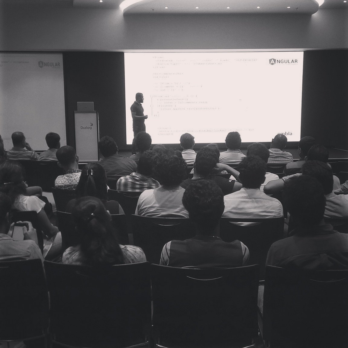 colomboangular's tweet image. Chathuranga Bandara is taking the stage to talk about the security side of things. #colomboangular 2017