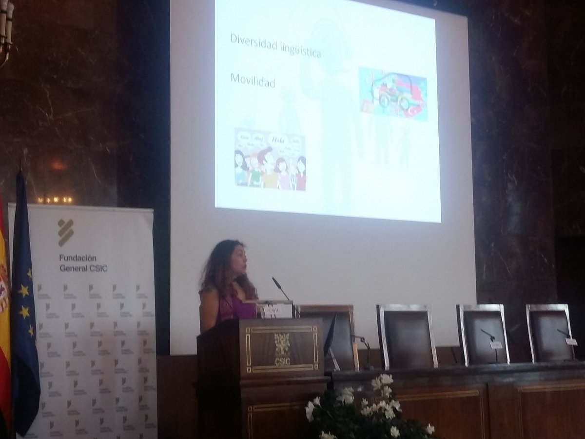Delmartrad's tweet photo. Raquel Lázaro: CorpuTel #ProgramaCOMTE @UAHes https://t.co/fNBZz9OLwe