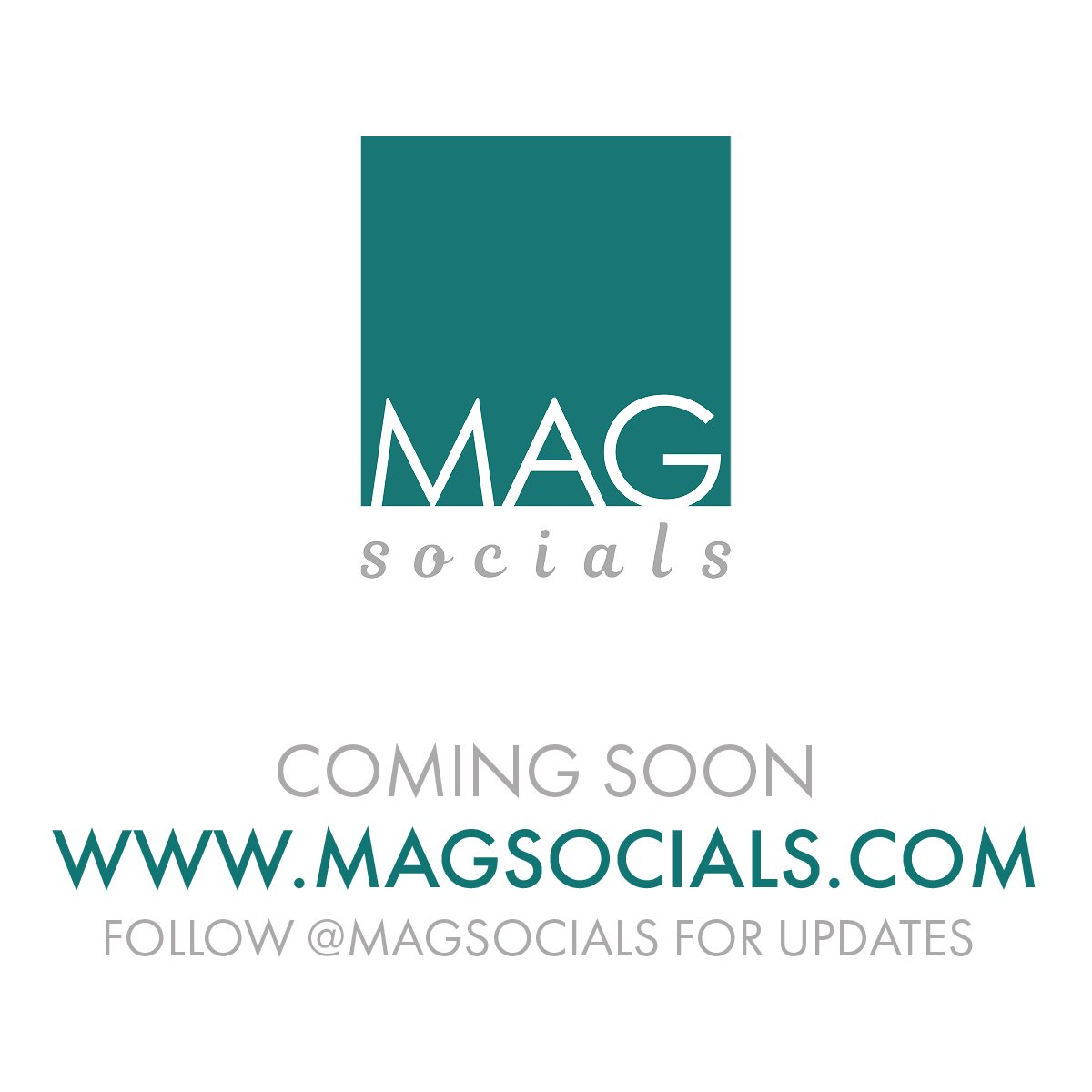 mag_socials's tweet photo. Coming Soon! Follow @magsocials for updates on projects &amp; community events! https://t.co/XqF5kX5w38