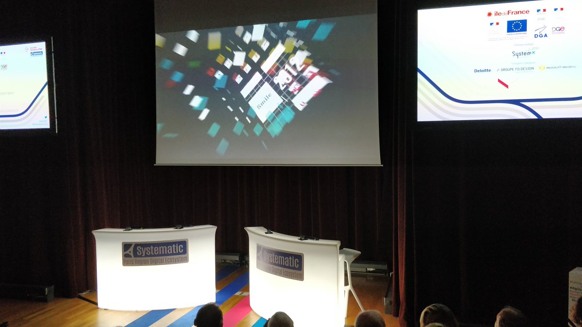 atmotrack's tweet photo. Nous étions invités ce matin à témoigner sur l'atelier "Build Up" @Pole_Systematic pour #JAP2017 #poney // bravo aux champions! #WeAreSystematic https://t.co/6bYkIWYg4n
