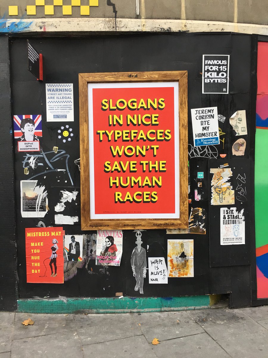 PressisionLtd's tweet photo. #shoreditch #typeface #typography #creativeprint #pressision https://t.co/2ChCksUVoX