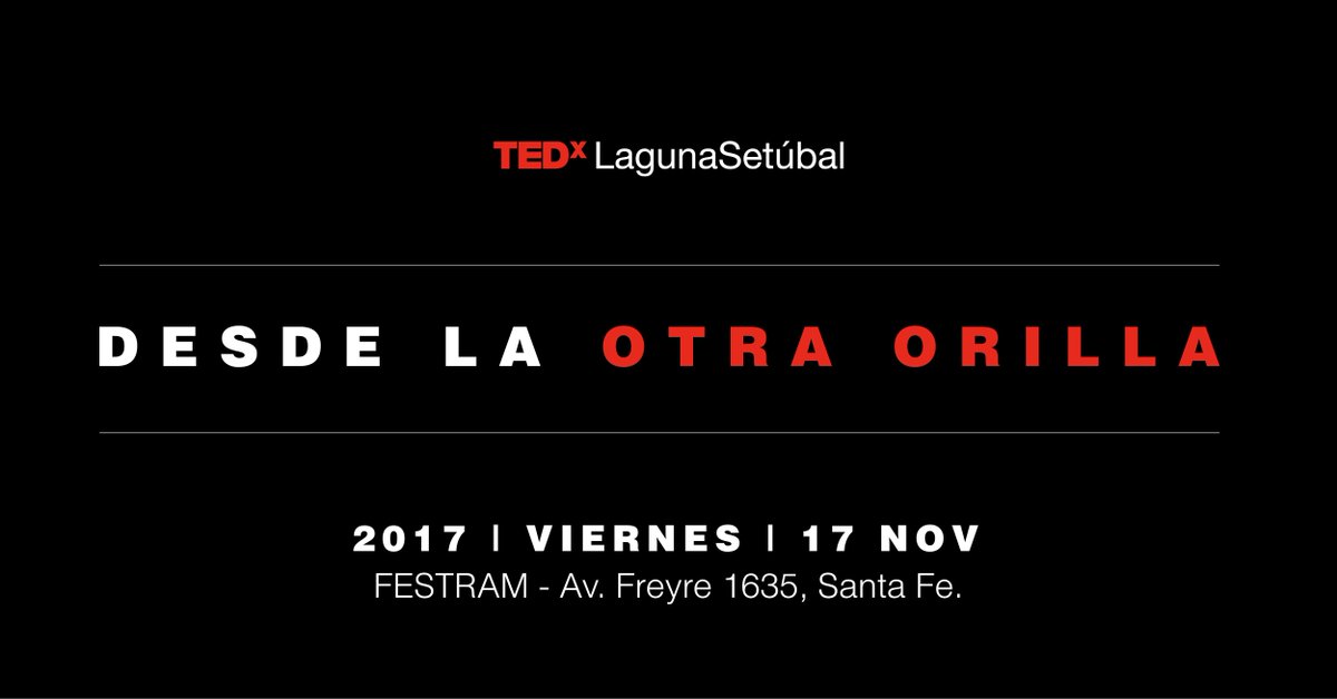 TEDxLagSetubal's tweet photo. El próximo evento tendrá una capacidad para 500 personas y contaremos con Intérprete de Lengua de Señas
Anotate! -> https://t.co/KrlNWHoAwF https://t.co/ohQeWNVY9b