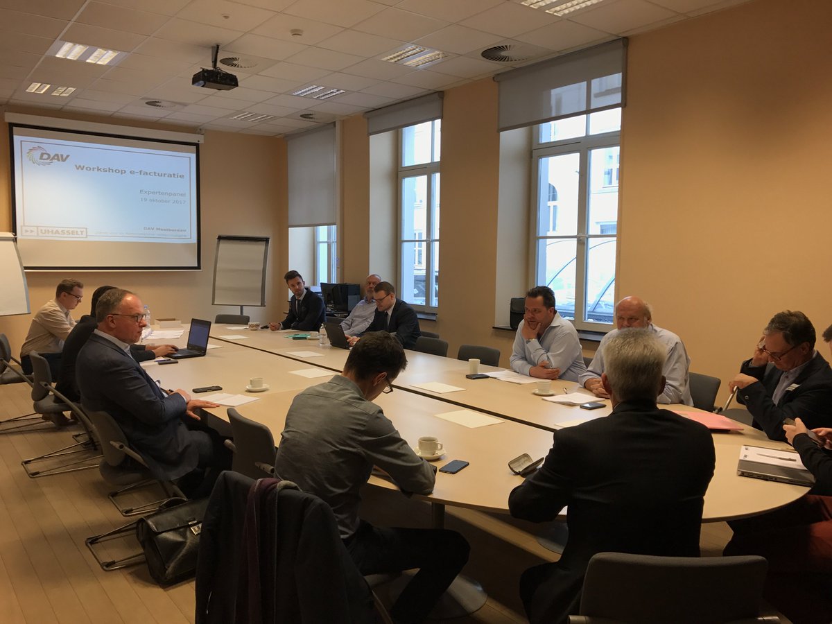 DAV_ASA's tweet photo. Sfeerbeeld van het expertenpanel e-facturatie. / Réunion du groupe d'experts en facturation électronique. #vereenvoudiging #simplification https://t.co/UJQz4OOKtM