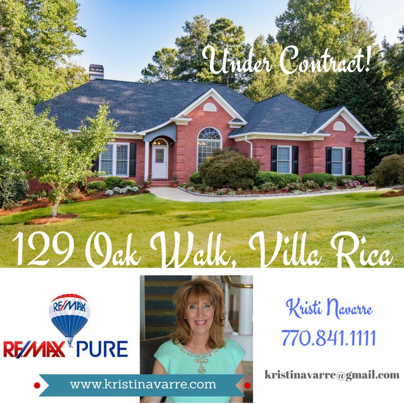 KristiNavarre's tweet photo. 129 Oak Walk - Another beautiful home UNDER CONTRACT! Buying or Selling YOUR home? Call me at 770.841.1111 or visit https://t.co/VFAFxp8LlW. https://t.co/uVyxRrzcSz