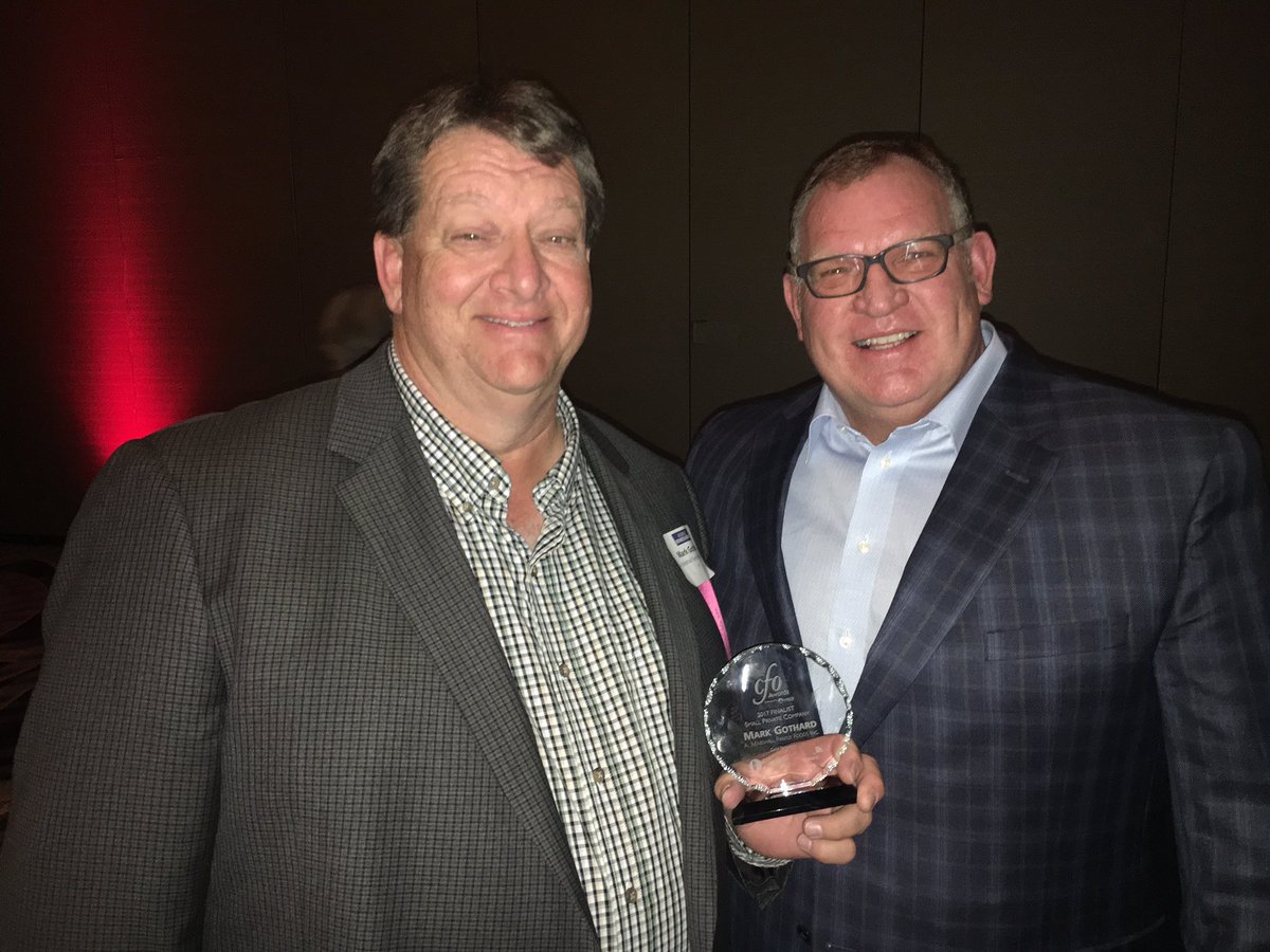 PuckettsGrocery's tweet image. Congratulations to Mark Gothard, the CFO of A. Marshall Family Foods, for being named a finalist in the #NBJCFO awards! 👏🏼👏🏼👏🏼