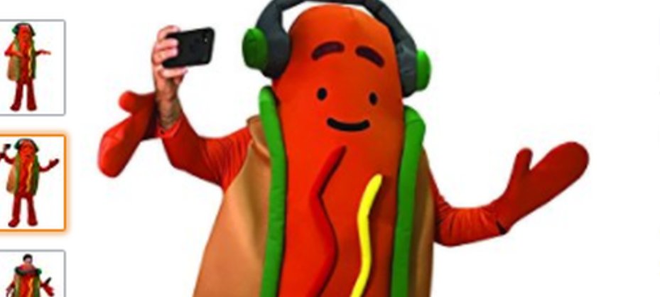 LanceUlanoff's tweet photo. Snapchat released a $80 dancing hot dog costume https://t.co/mklcW3A5mO #yesyouwantit https://t.co/Z0ysoAiDMg