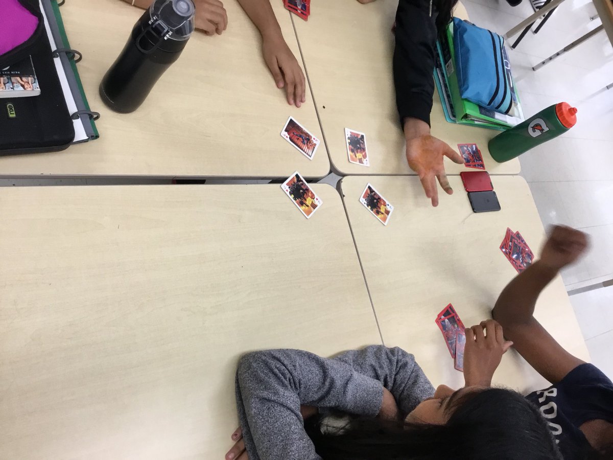 KristaWest41's tweet photo. Adding and subtracting integers with #integerwar in grade 8! @TreelinePDSB #78sst https://t.co/FuoRqoit6s