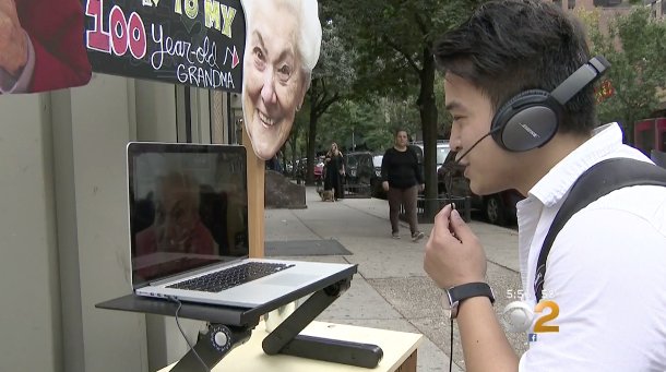 100-year-old grandma shares advice with strangers on the street: bit.ly/2zmtv51