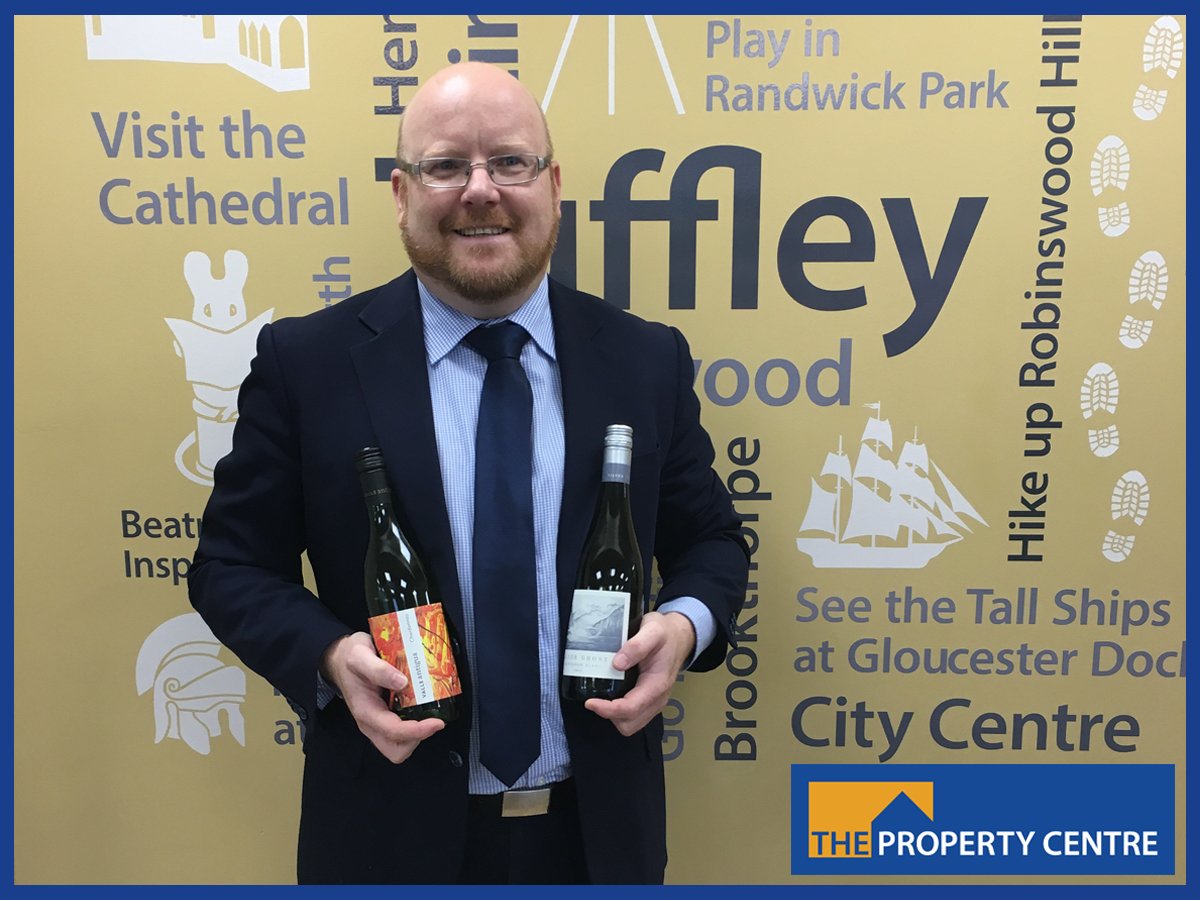 thepropertycent's tweet photo. It was a double whammy for our #Tuffley Senior Sales &amp; Lettings Negotiator, John Williams, who picked up two awards at our QSM yesterday! 🍾 https://t.co/RwyLkAArXS