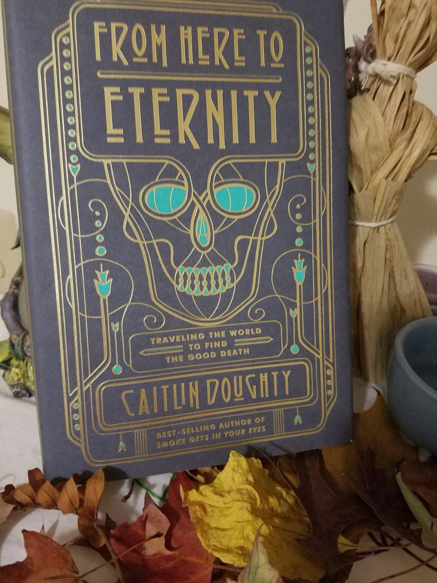 DailyGeekette's tweet photo. From Here to Eternity by Caitlin Doughty: Review and Signing Experience https://t.co/eyLCBG7b6I https://t.co/7ahiWozwJG
