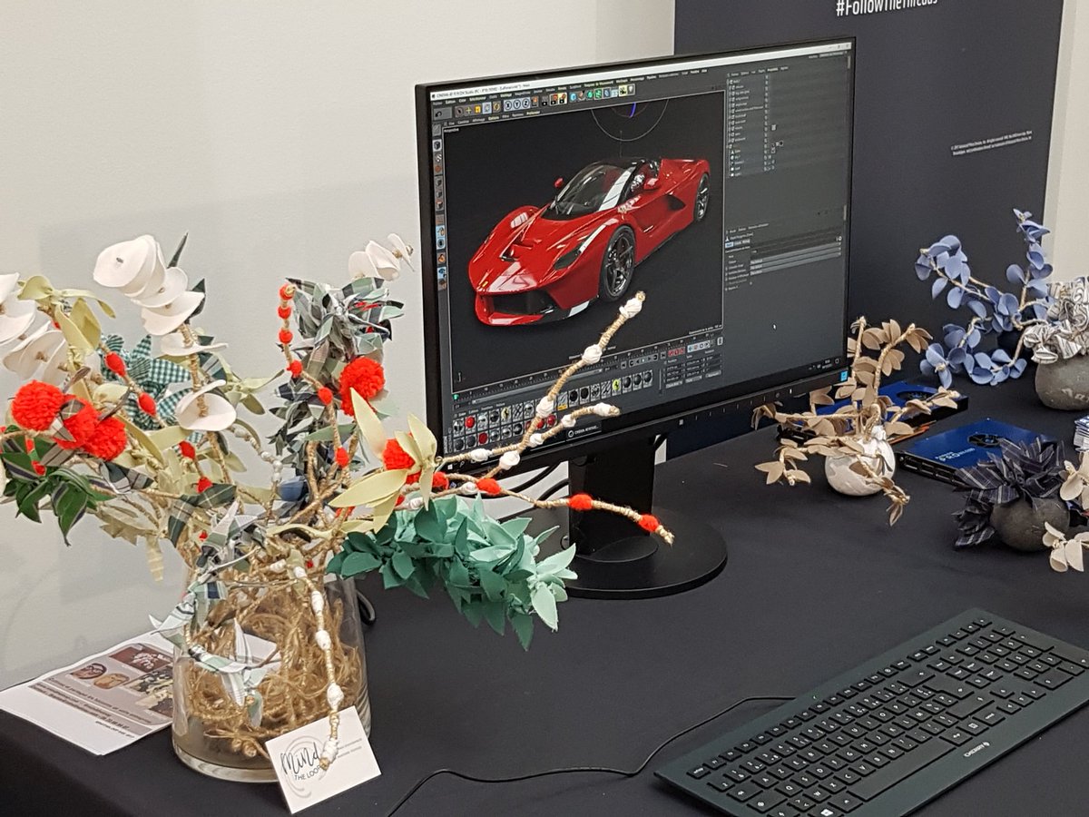 mindtheloop's tweet photo. Mindtheloop décore le stand AMD au salon APY #mindtheloop #amd #apy #paris #decoration https://t.co/x66sWbOF20