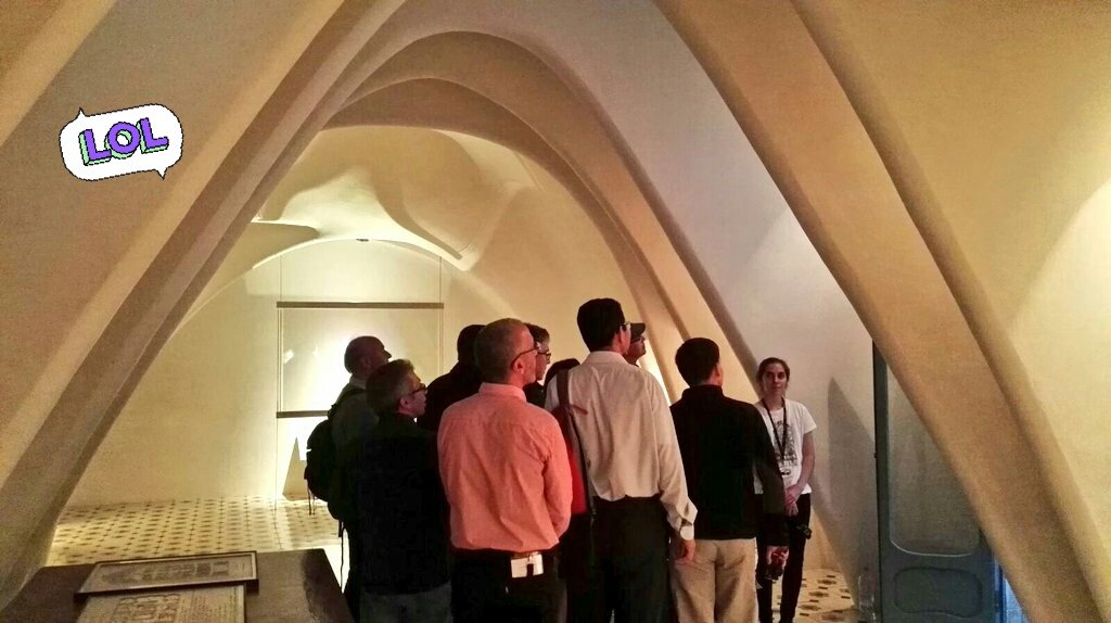 ALBAsynchrotron's tweet photo. #LLRF2017 #workshop also includes a visit to @sagradafamilia & @CasaBatlloGaudi
Wow! 👌👌
#ALBAsynchrotron #Barcelona https://t.co/OuyAhnAcCT