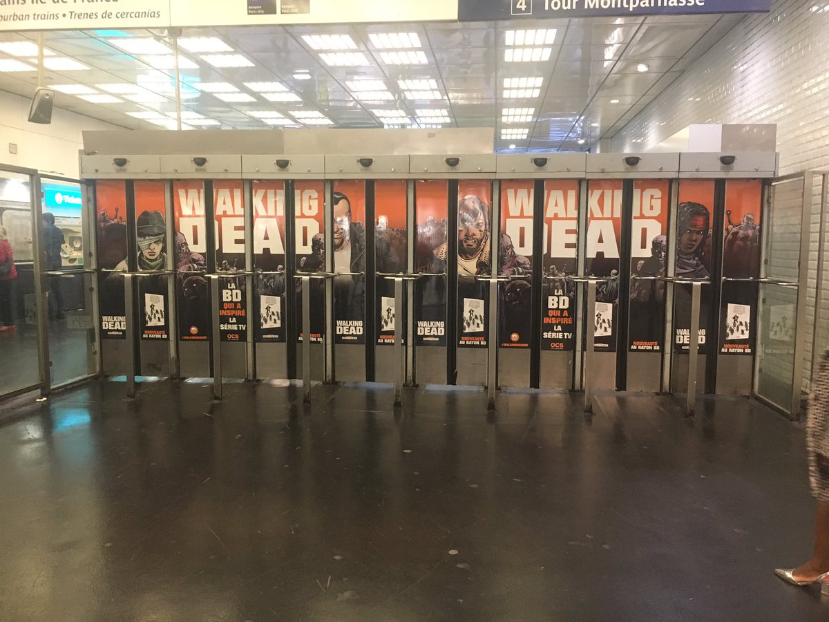 #walkingdeadbd - Montparnasse, tu es Si zombie ! #bd #zombie #walkingdead @DelcourtBD