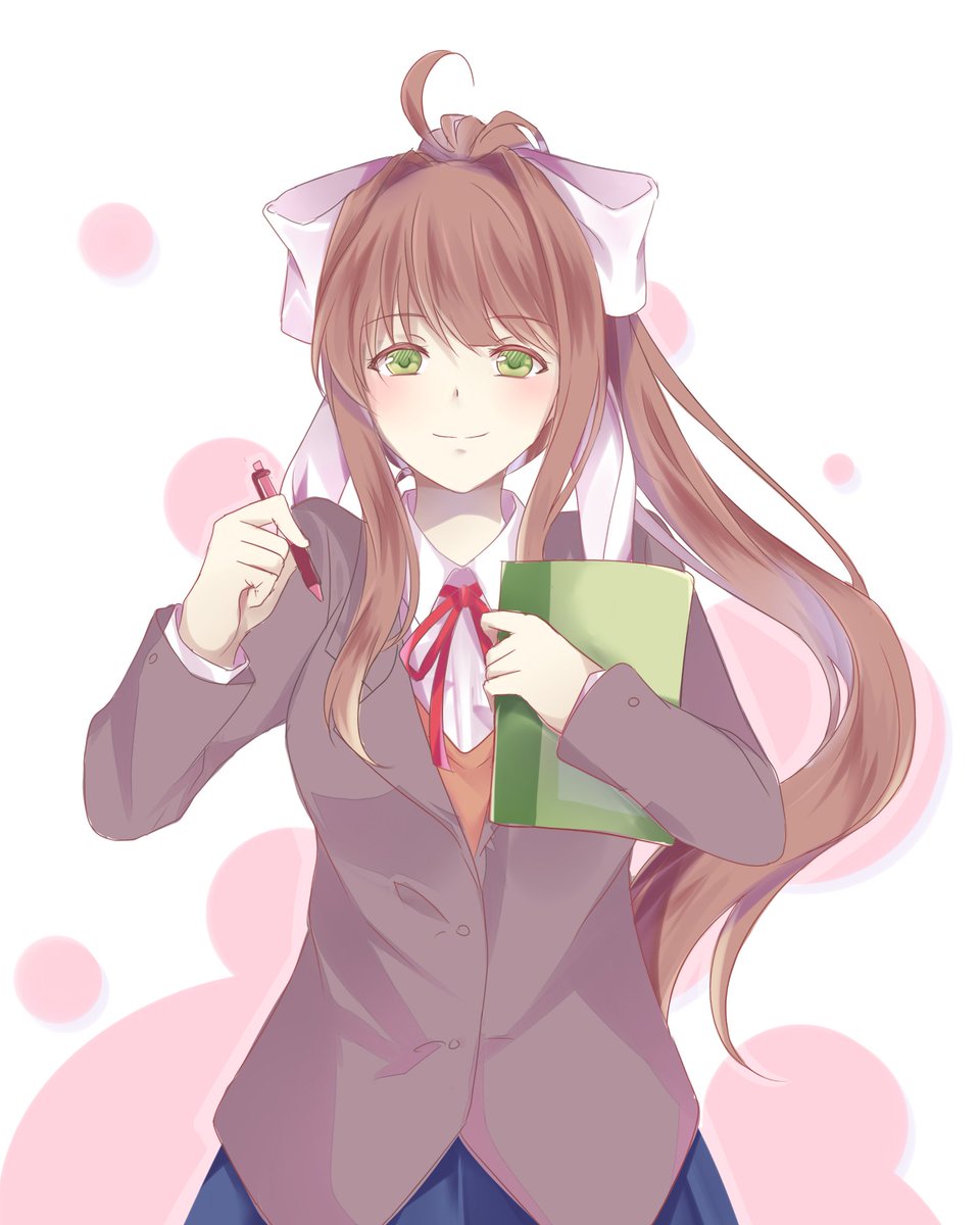 Doki Doki Literature Club Monika Twitter