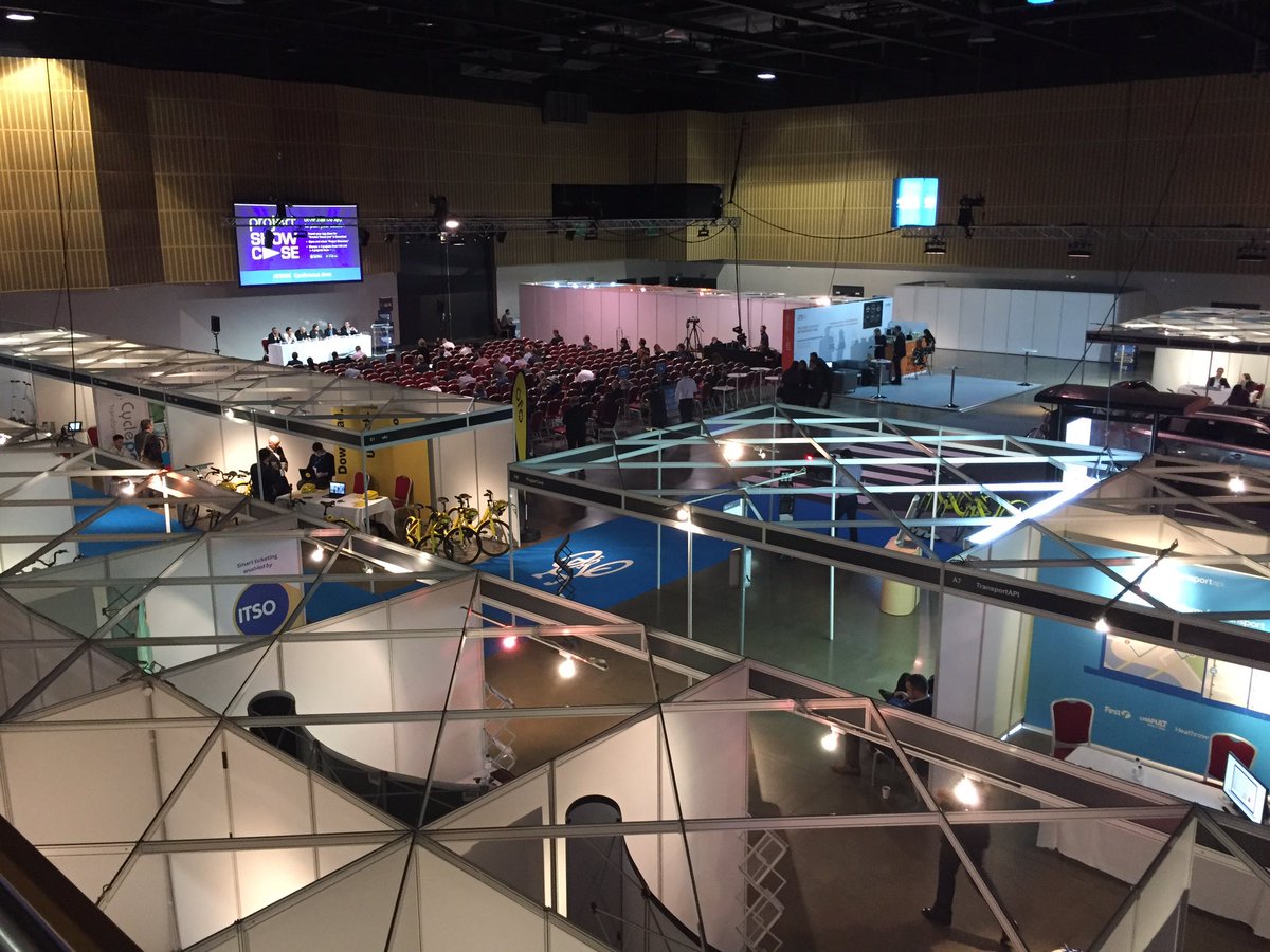 ralfkernchen's tweet photo. Just arrived at #smartertravellive for our @SASParking Project showcase session with @TransportforWM. https://t.co/YpLi6aojJA