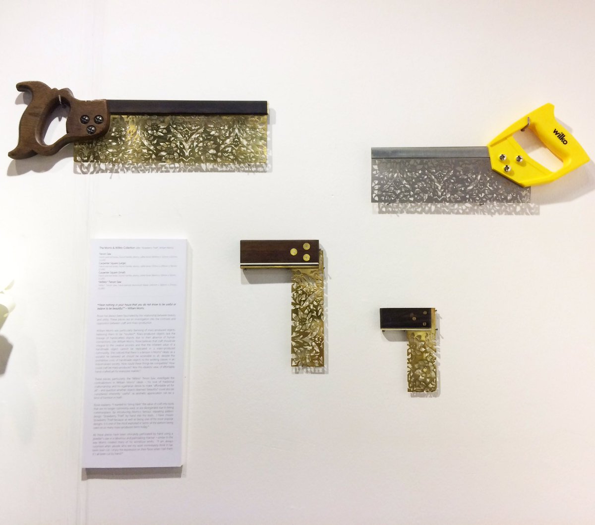 MCRWritingBee's tweet photo. What can beautiful tools that are totally useless tell us? Ask @rosiedeeganart https://t.co/U29VxUMahk https://t.co/aN2EYTJ3w0