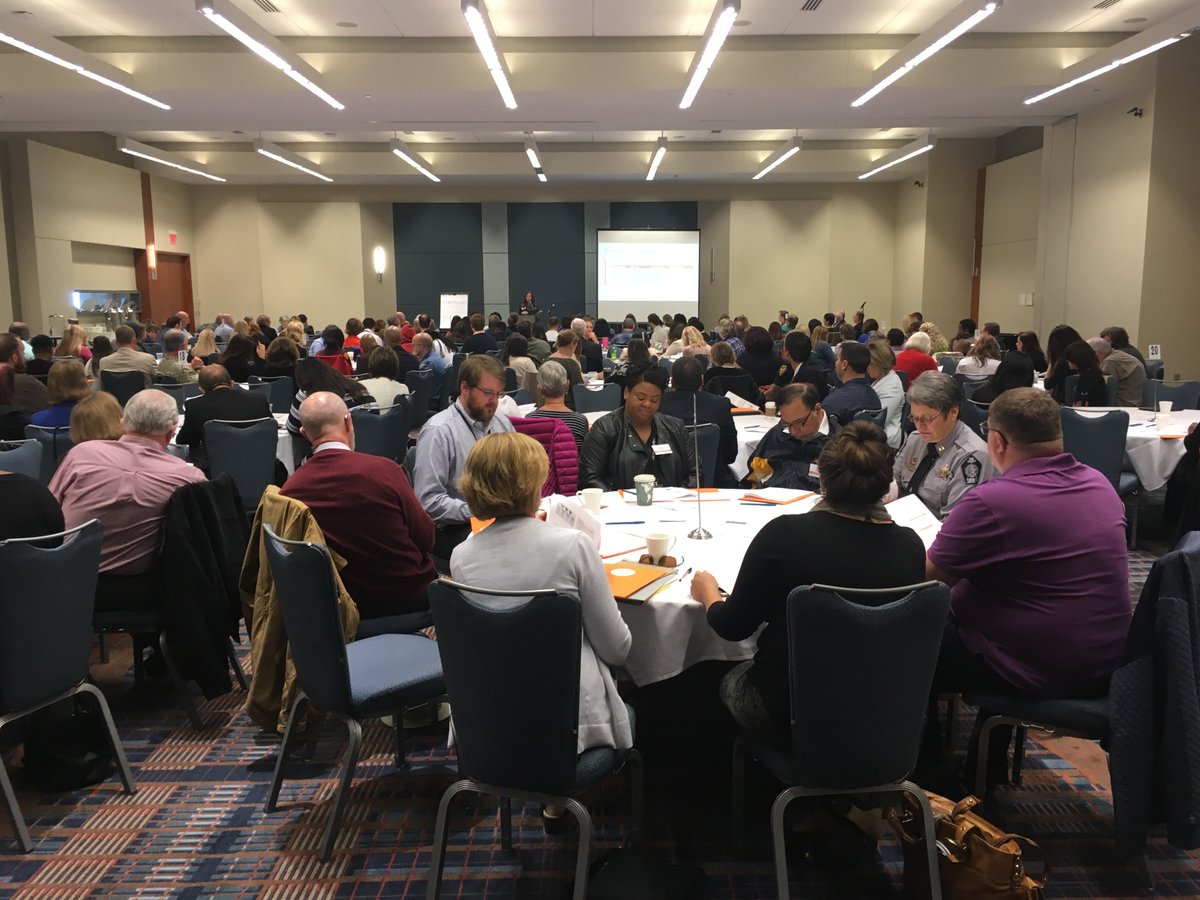 WakeGOV's tweet photo. 200+ law enforcement, health care, government and community advocates are here to talk about mental health issues in Wake Co. #WakeBHSummit https://t.co/sObsV5UTMn