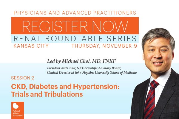 NKF_KSMO's tweet photo. Join leaders in nephrology for this exclusive evening with @Mike_J_Choi. Reserve your place today at https://t.co/0dyWSufIKR. https://t.co/nHJiiLMg1c