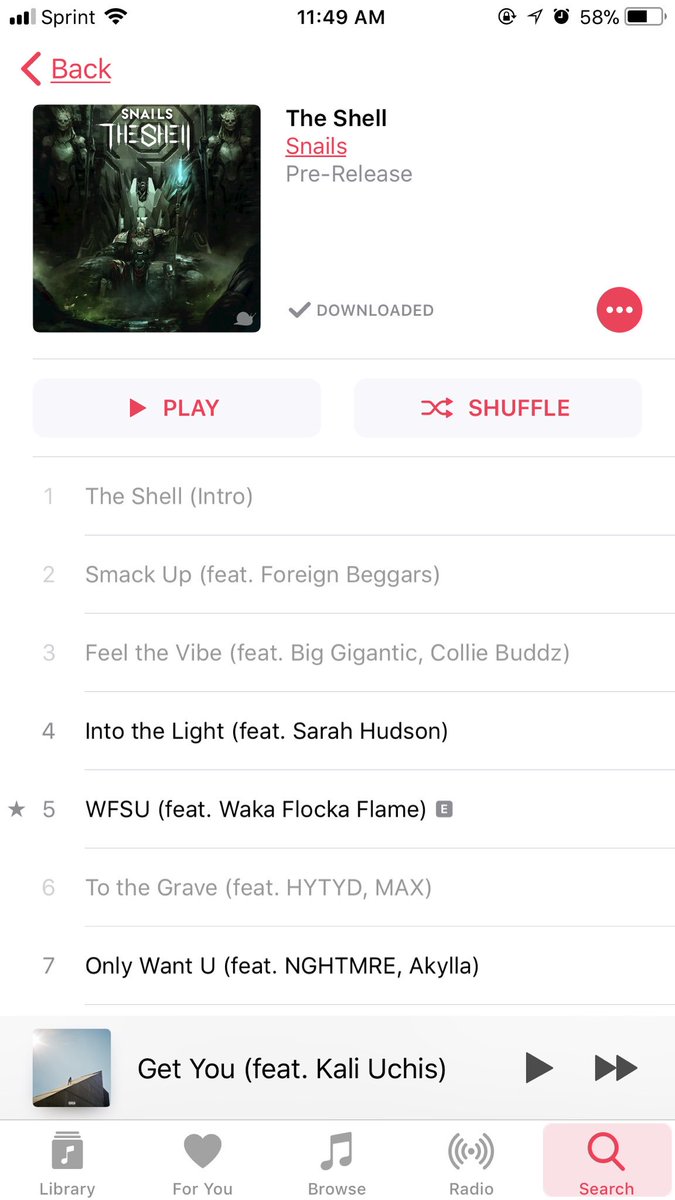 ShuniTheSmol's tweet image. I’ve e had It Pre ordered since it was available 😩 #TheShell  @snailmusic