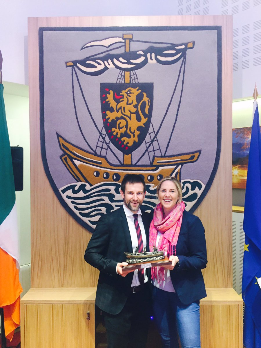 JoanneMurphy_'s tweet photo. Lovely lunchtime spent with @soulogav family & friends at a civic reception for his fantastic sporting achievements @GalwayCityCo #rowgavrow https://t.co/uwpB3Y0DMN