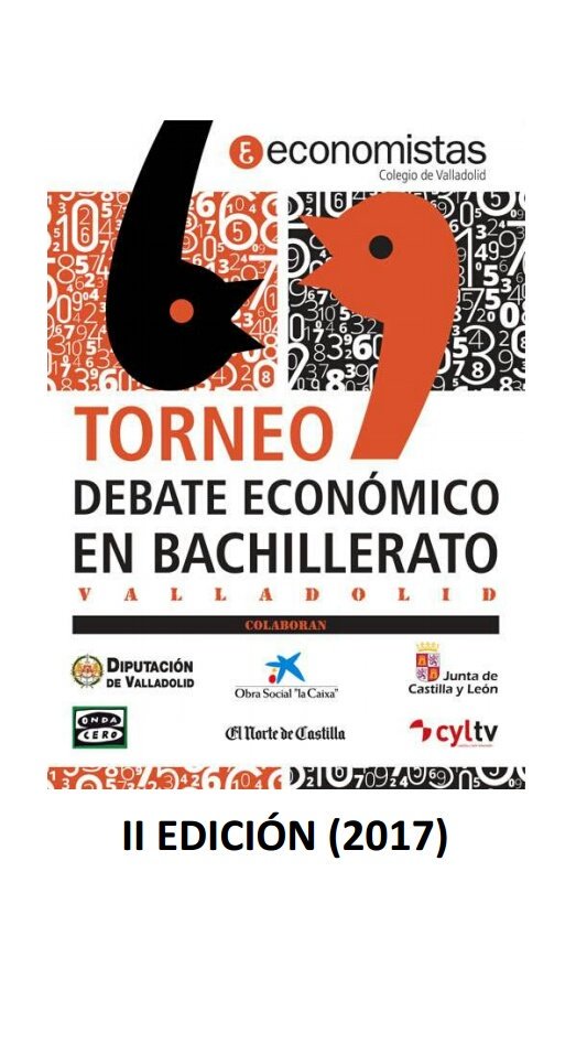belenpinar's tweet photo. @IesPinarOficial 
Hastag del Torneo Debate Económico estudiantes de Bach días 24,25 y 26 Octubre #TorneoDebateEcova @ECOVAlladolid  @Dip_Va https://t.co/rUxchLjK9N