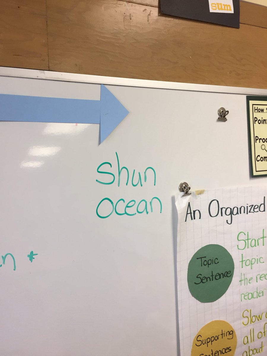 mrwiebeclass's tweet photo. #wordwork this morning involved this sound https://t.co/9JcEXNC0Ug