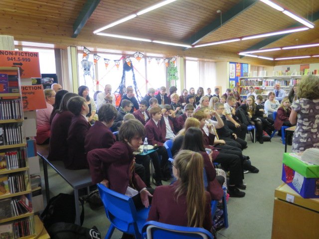 MontroseAcademy's tweet photo. Very busy & entertaining lunchtime all thanks to @PaulSCunningham & his amazing magic. Thanks & good luck in your new school. #MagicPaul https://t.co/xEpySkB0hT