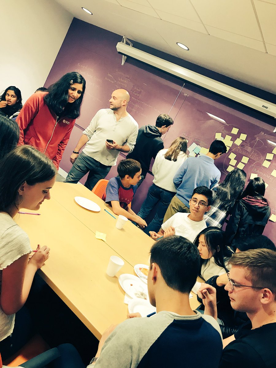 CITIESScholars's tweet photo. So glad that #CITIESscholar (WPI freshman biomedical engineering major) Parima chose to spend her break mentoring #L3InnovationChallenge! https://t.co/JRRHCJwUq7