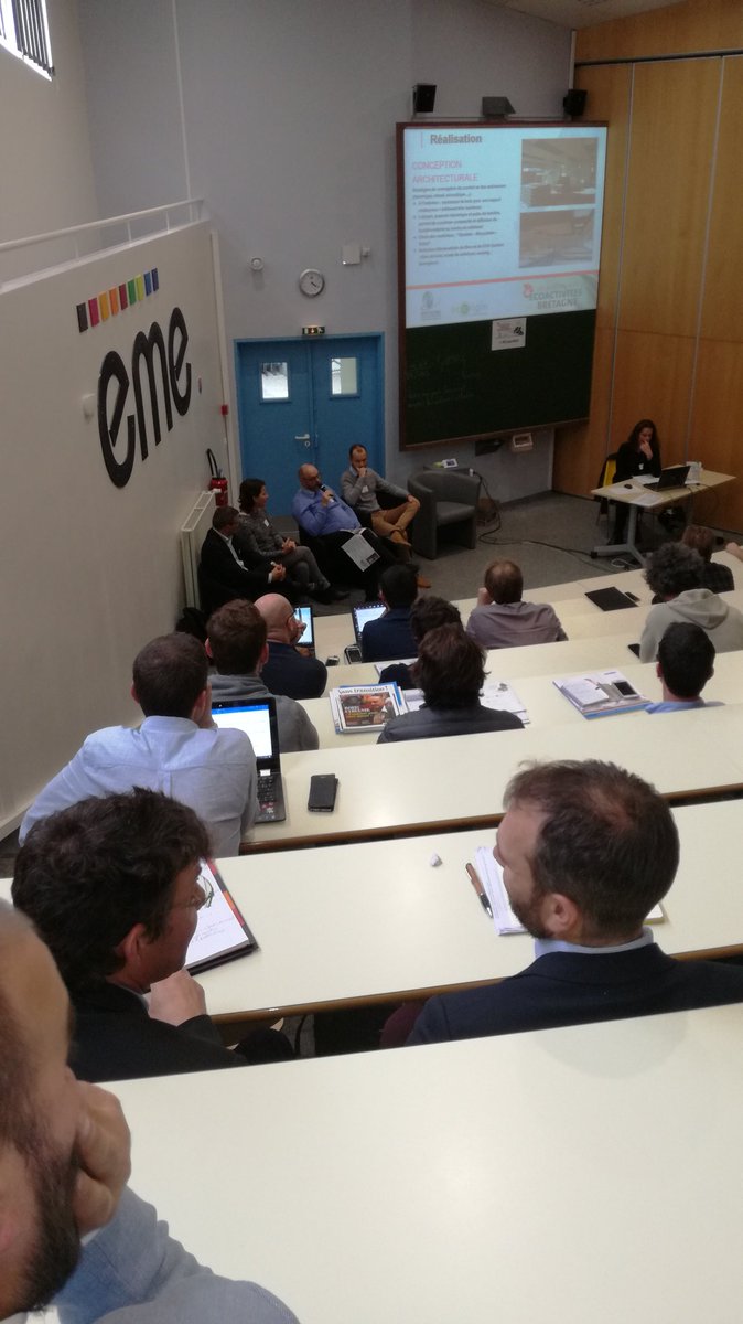 EcoEnt_Bzh's tweet image. Témoignage sur la conception acoustique d'un bâtiment bois #EcoactBzh #LyceeStMalo   #PatriceLiard_Architecte @AlhyangeBzhSud