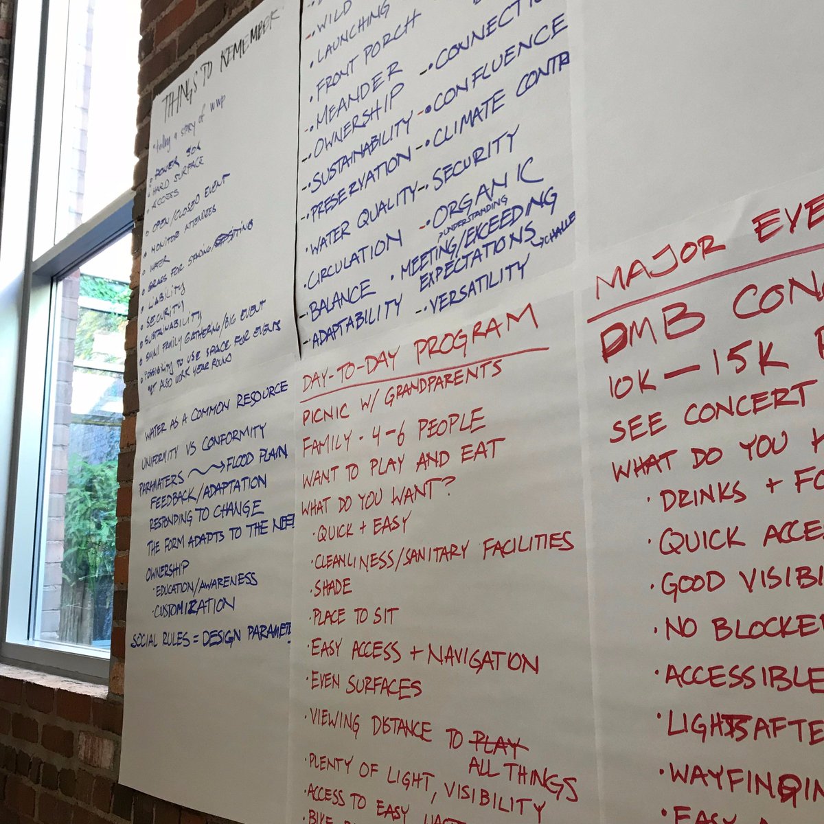 rdgusa's tweet photo. Some ideation and programming from last night! #rdgdr #designing https://t.co/Gl9Xl2aRpS