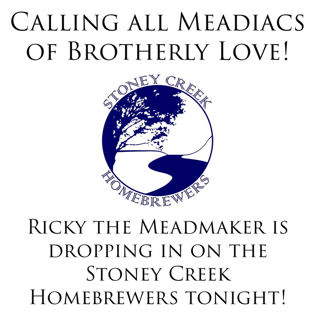 Ricky <a href="/theMeadmaker/">Ricky the Meadmaker</a> is on tour bringing libations and wisdom to the masses! #philly #mead #craftmead
