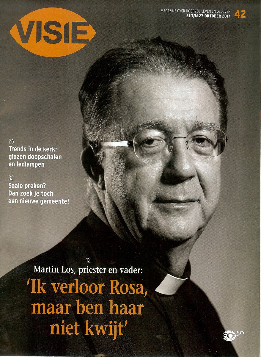 martinuslos's tweet photo. Dankzij Rosa deze week op de cover van EO's omroepmagazine #Visie met een mooi uitgebreid interview vanwege "Rouw op mijn dak" @eovisie https://t.co/Njam4tBvEU