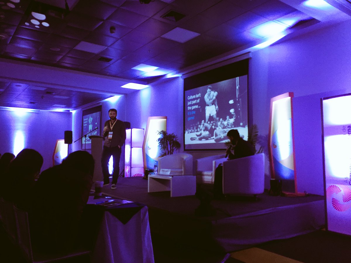 lizBCN's tweet photo. @ThomasReibke at #CONCIN2017: culture is not part of the game, it IS the game #comunicacioninterna #culturechange https://t.co/PZJWU92lcf