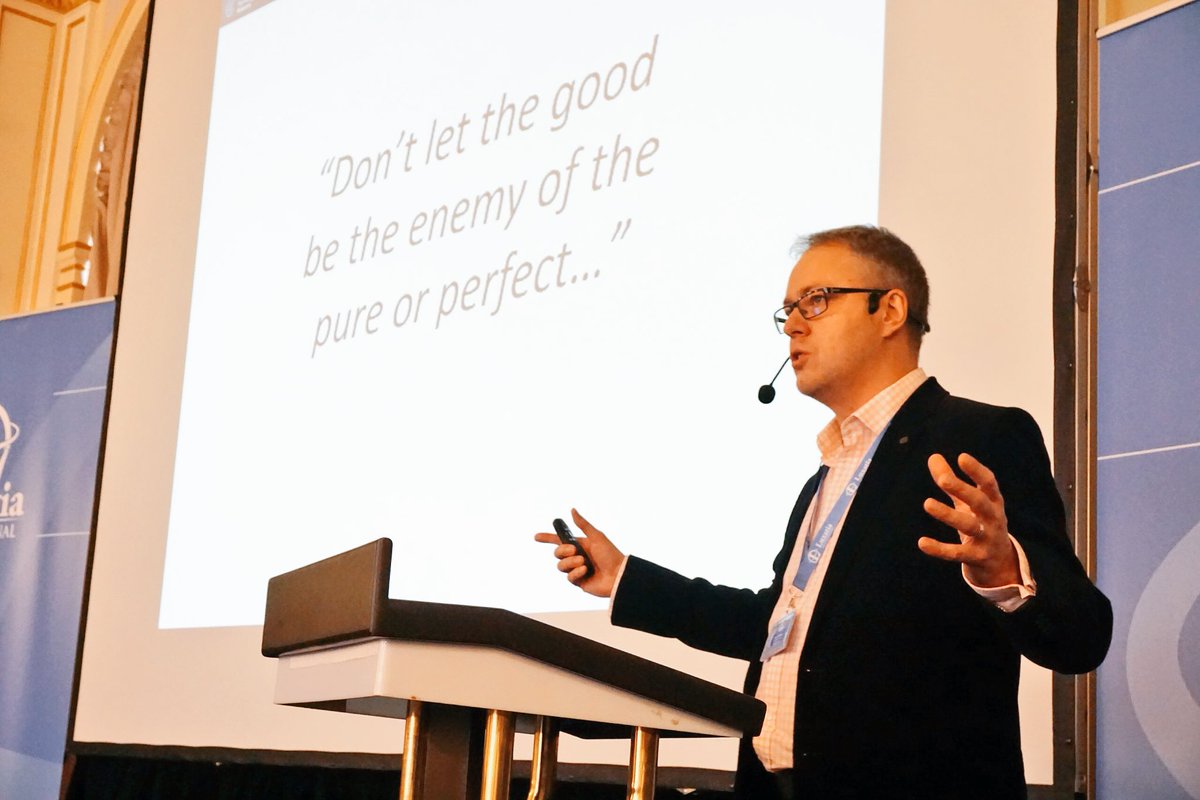 Luxatia_intl's tweet photo. Paul Weller @DeutscheBank discussing challenges of empathy in Finance and the Place of Empathy in Financial Services at #DesignThinking2017 https://t.co/07yNOd3O5s