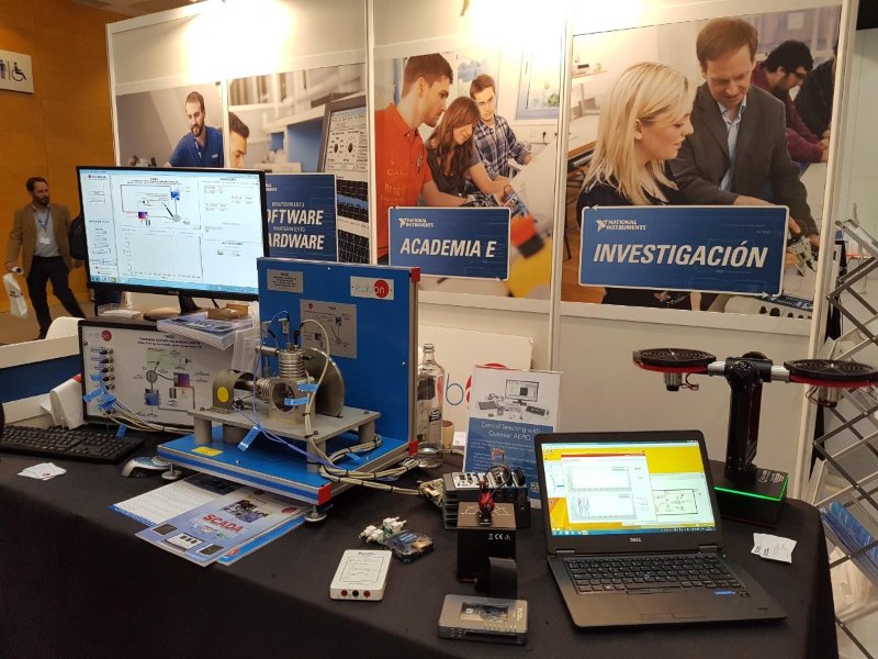 Edibon_Intl's tweet photo. Great time today at #NIDays2017 Spain in Madrid with @ni_spain. Thanks everyone. #DoEngineering https://t.co/DvEpJMlIZB