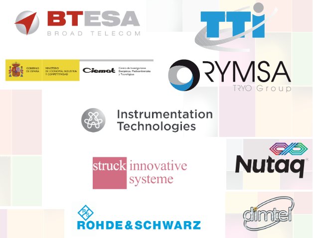 ALBAsynchrotron's tweet photo. #LLRF2017 #workshop
Thank you again to our exhibitors &amp; sponsors:
@struckinnovativ @RohdeSchwarz @NutaqInnovation @btesa @CIEMAT_Moncloa https://t.co/PArPOBhE9Z