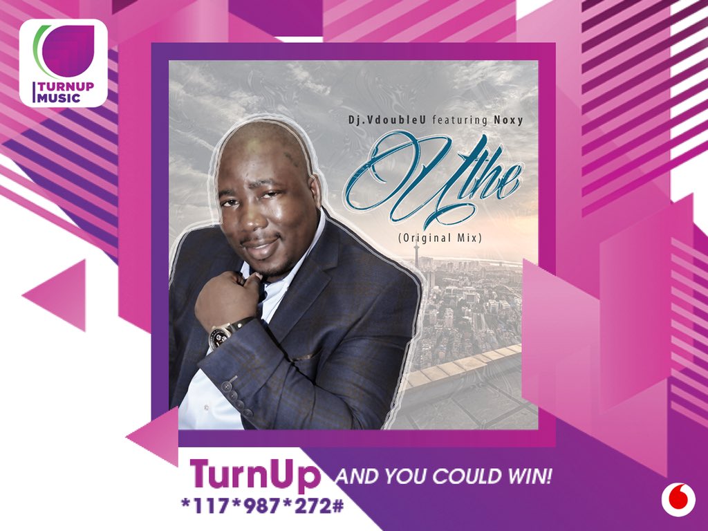 djVdoubleU's tweet photo. Have fun as you make calls, get my track #Uthe as your @Vodacom welcome tone & stand a chance to win cool prizes with @TurnUpMusicZA https://t.co/sQxXORNcCr