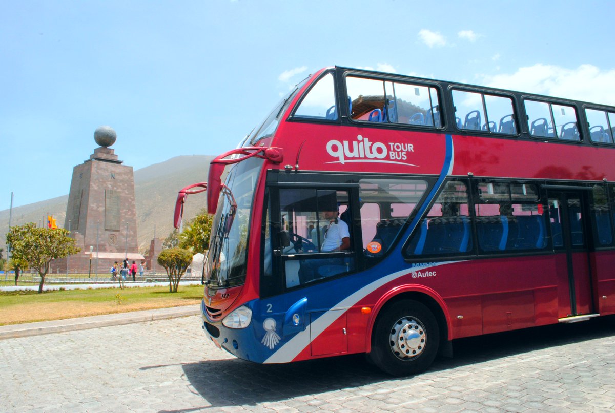 Enjoy the most visited attraction of #Ecuador! #MiddleOftheWorld and get to know all the attractions with the VIP pass of the <a href="/QuitoTourBus/">Quito Tour Bus</a>