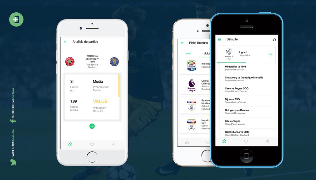 betsuiteapp's tweet image. ¿Conoces Betsuite? La app que te facilitará la vida en las apuestas deportivas. Nuestra seña de identidad, una app sencilla e intuitiva.