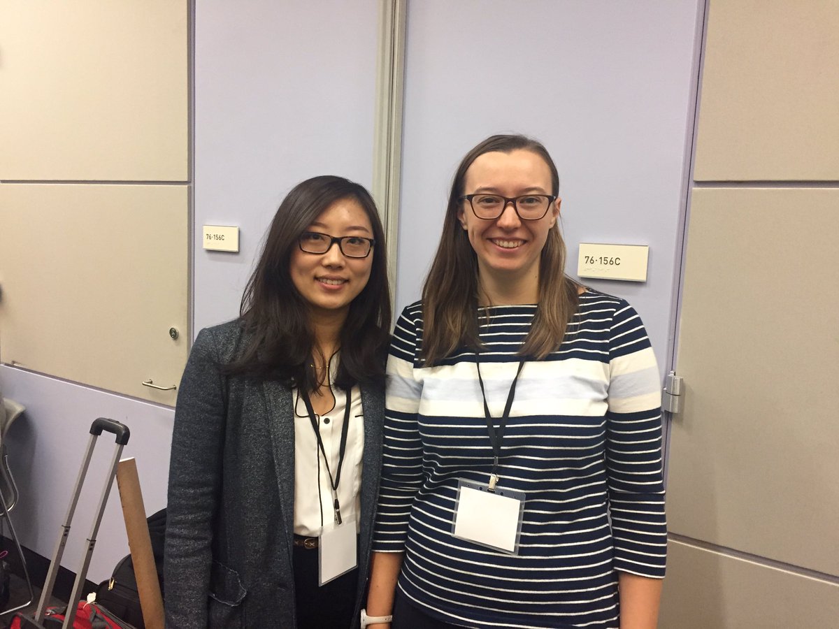 fischbcl17's tweet photo. Well done! Two poster awards for Mengrou and @a_lynn_mcgregor trainees of @CornellPSOC #2017PSON meeting https://t.co/mAAWdCBut1
